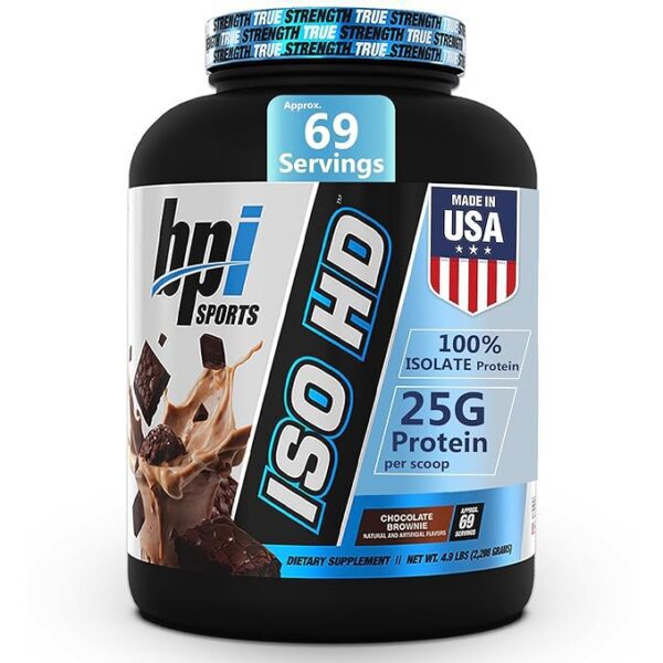 BPI Sports ISO HD 100% (Protein Isolate and Hydrolysate)